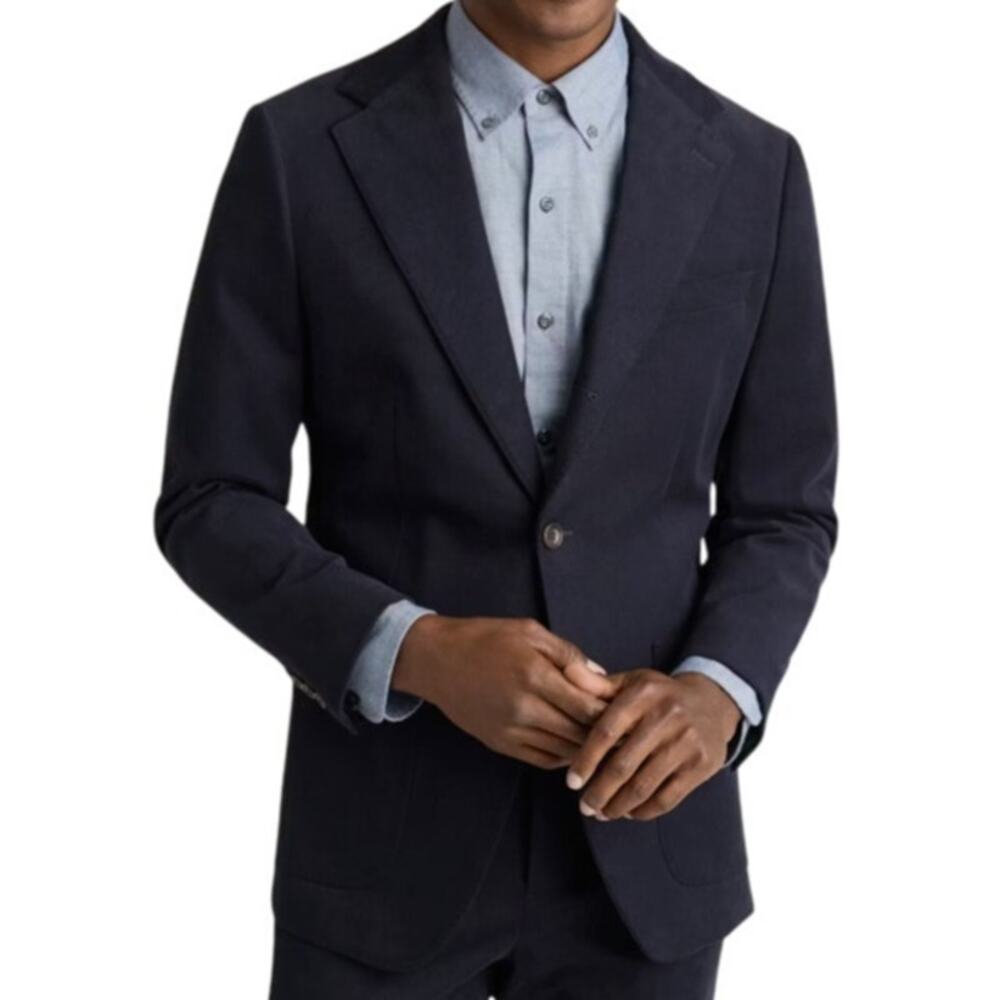 Bonobos Standard Fit Italian Cotton Stretch Blazer 46R Black